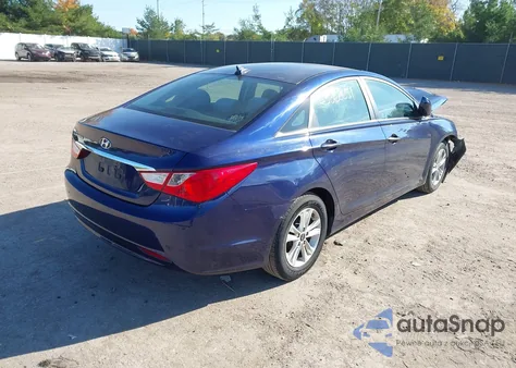 2013 Hyundai Sonata Gls z USA, uszkodzony, nr VIN 5NPEB4AC7DH593560